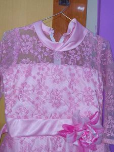 Pink Lace Dress