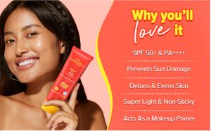 Aqualogica Detan + Dewy Sunscreen