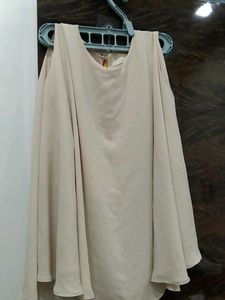 Flowy Beige Top