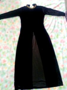 Beautiful Black Front Cut Dress🖤