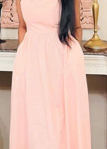 Pink Midi Sundress