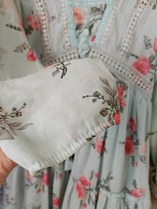 Floral Print Tiered Dress