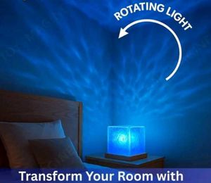 Acrylic Romantic Ocean Wave Night lamp