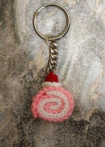 Crochet Pink Cake Roll 💗
