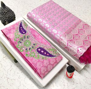 💝 Grand Work Saree With Blouse