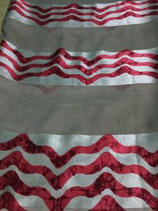 Elegant Red & Tan Colour Saree