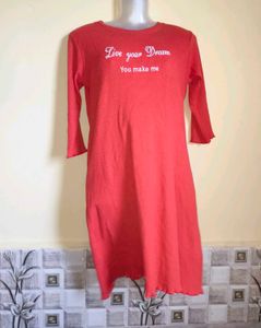 Size M 🎁Buy 2 Get 1 Free 🎁Casual Red Dress
