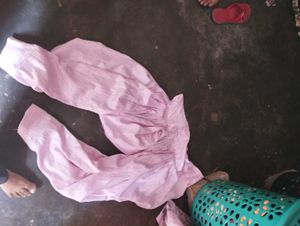 Pink salwar suit