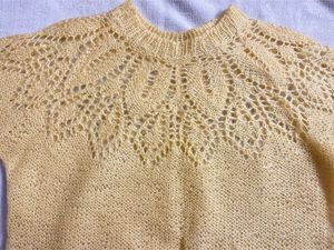 Yellow Knit Sweater