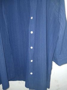 Blue Button-Down Shirt