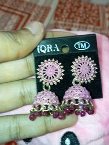 These Pink Earrings are super beautiful 😍❤️