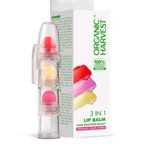 Organic Harvest 3 In 1 Lipbalm