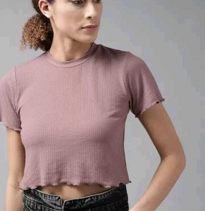 Ribbed Crop Top