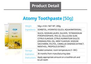 ATOMY Toothpaste 50g x 4 N