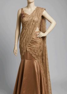 Ready to wear fish cut saree