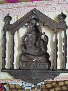 Beautiful Carving Hanging Mettalic Ganesh