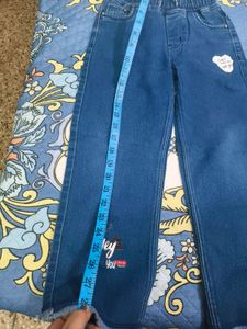Cute Denim Jeans for 4-6 years girl