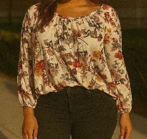 Floral Print Top