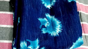 Floral Print Navy blue Kurta 💙