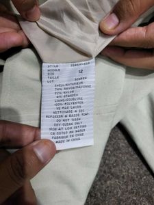 Aryoga beige zip jacket