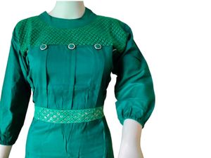 One Piece Pure Cotton With Belt