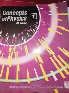 HC VERMA CONCEPT OF PHYSICS BOTH PARTS