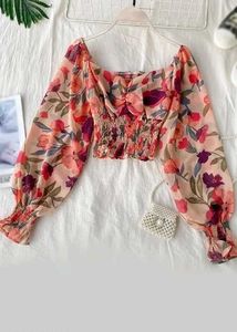 A Cute Floral Top