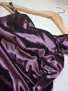 Purple Ruched Bodycon Dress