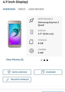 Samsung Mobile Phone