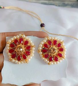 Margenta Colour Beads Jewellery Set