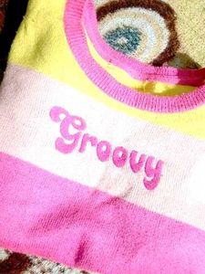 Groovy Striped  beutiful sweater colour