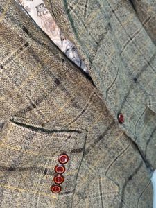 Vintage Plaid Blazer