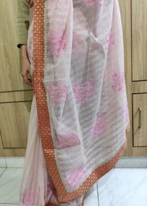 Pink Saree
