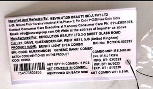 Revolution Eyeshadow Pack Of 5