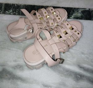 Studded Gladiator Sandals