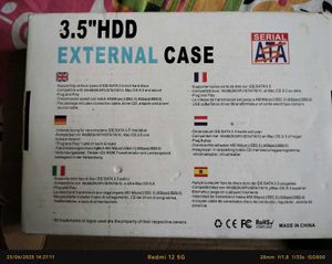HardDisk Case.