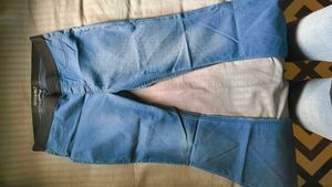 Blue Denim Pants