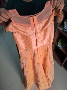 Girls Gown With Bajo Can Attach