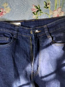 Dark Blue Flared Jeans