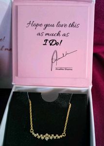 Giva 925 Silver Stay Golden Necklace