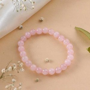 Rose Quartz Beaded Bracelet