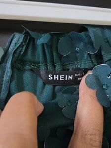 Elegant Green Party Dress