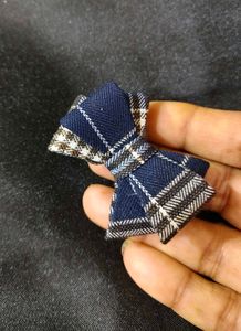 Princess Plaid Bow Hair Clip Combo