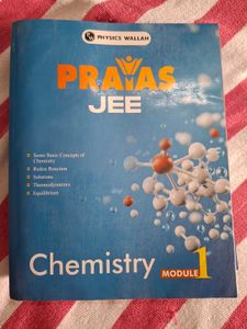 Prayas JEE Chemistry Module [8 modules]