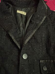 Black Cropped Jacket