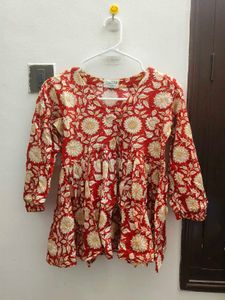 Ethnic Peplum Top