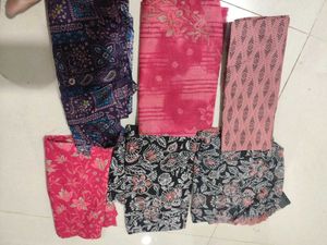 Cut Pieces Of Dress Material Suit Combo
