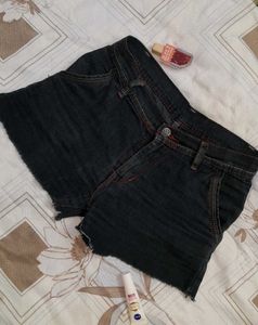 Micro Mini Denim Shorts