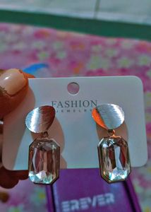 Korean Style Silver Plated Earrings