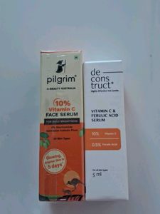 Pilgrim 10% Vitamin C Face Serum And Deconstruct